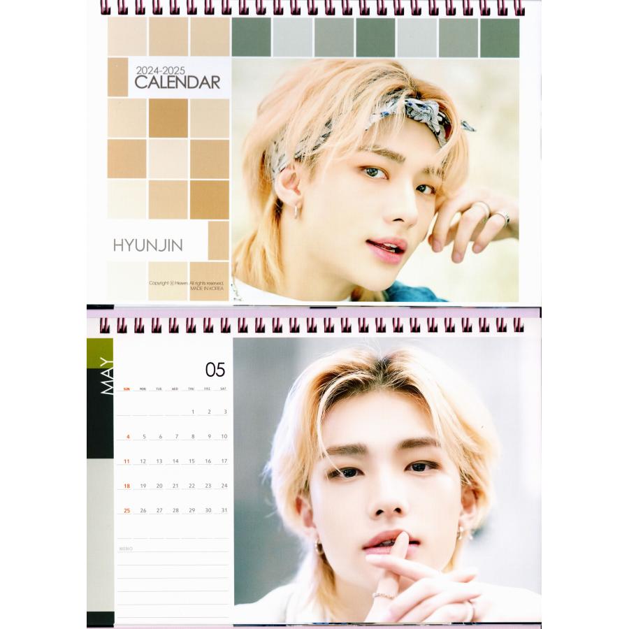 Stray Kids ストレイキッズ ヒョンジン グッズ 卓上 カレンダー 写真集