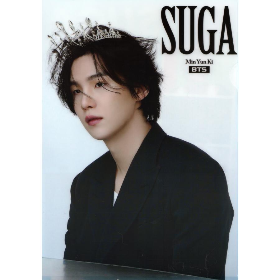 BTS シュガ SUGA グッズ グラフィック クリアファイル A4サイズ