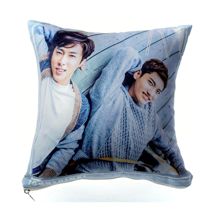 東方神起 チャンミン ユノ ユンホ グッズ【 クッション 抱き枕 】+ 綿わた (クッション中身付）[2点セット] 新作写真３ | 
