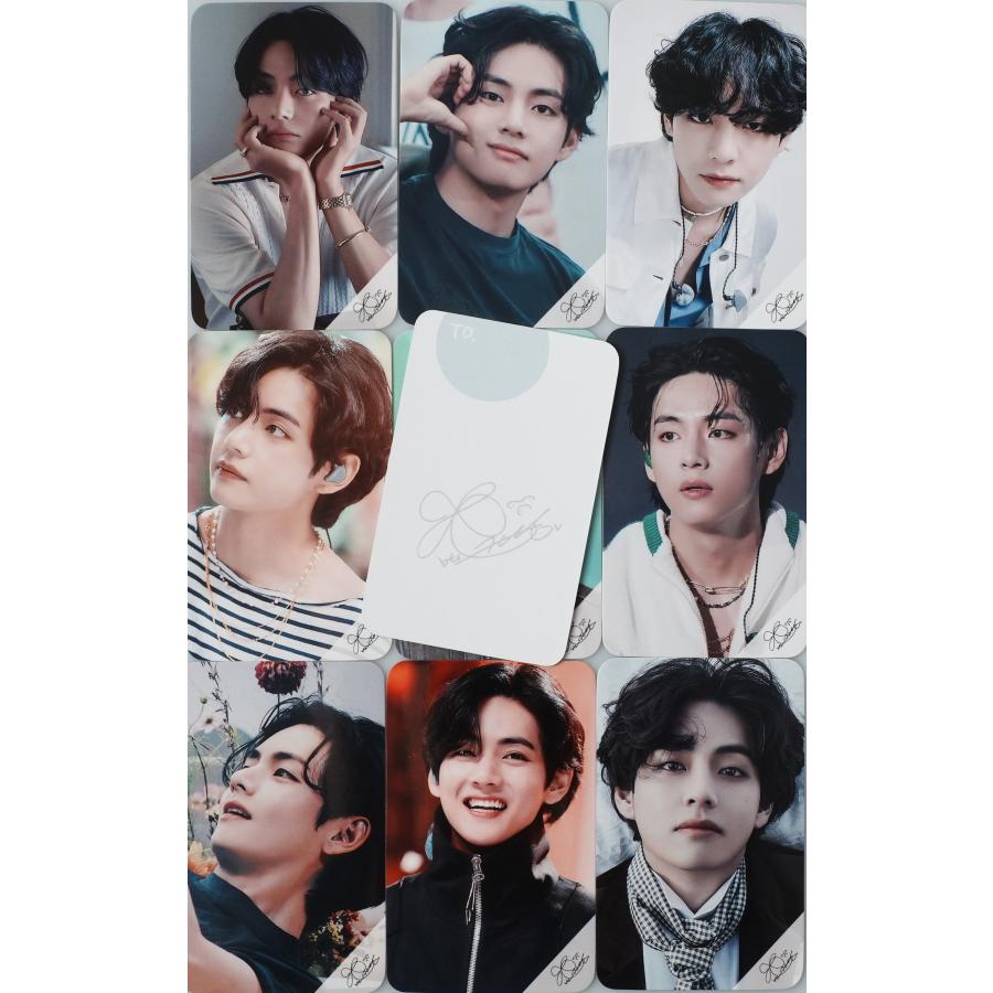 BTS V テテ グッズ フォトメッセージカード（ブックマーク、タグ) 30枚 