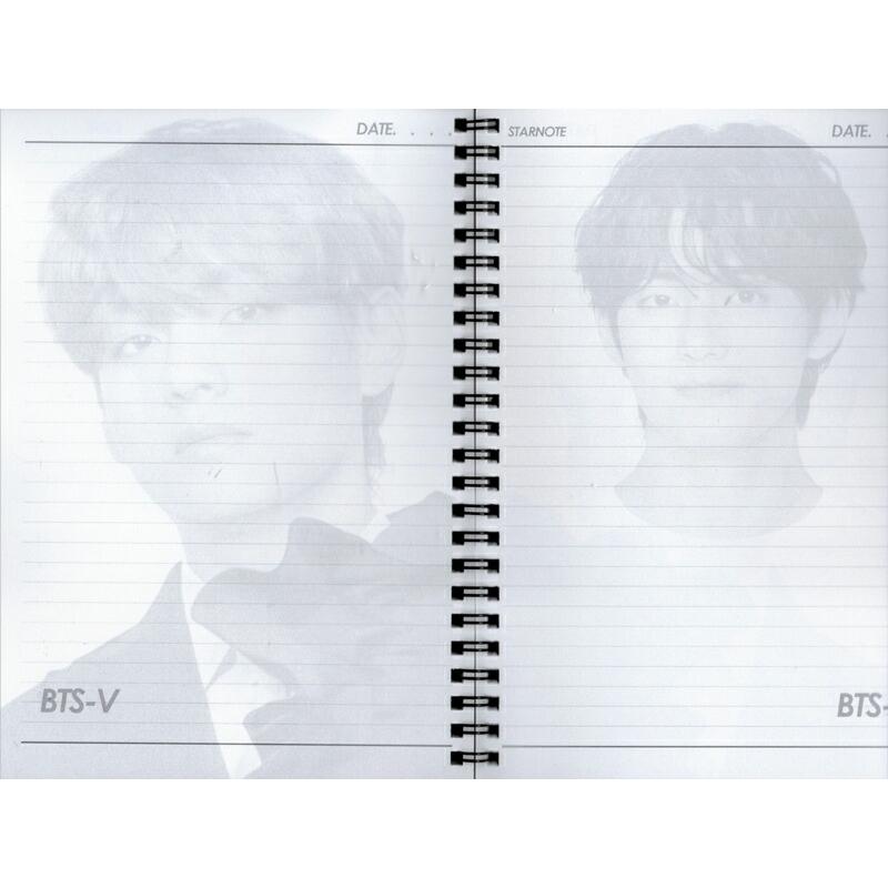 防弾少年団 BTS V テテ グッズ ノート【スプリング ノート】 64ページ Ver.2|powerselect|02