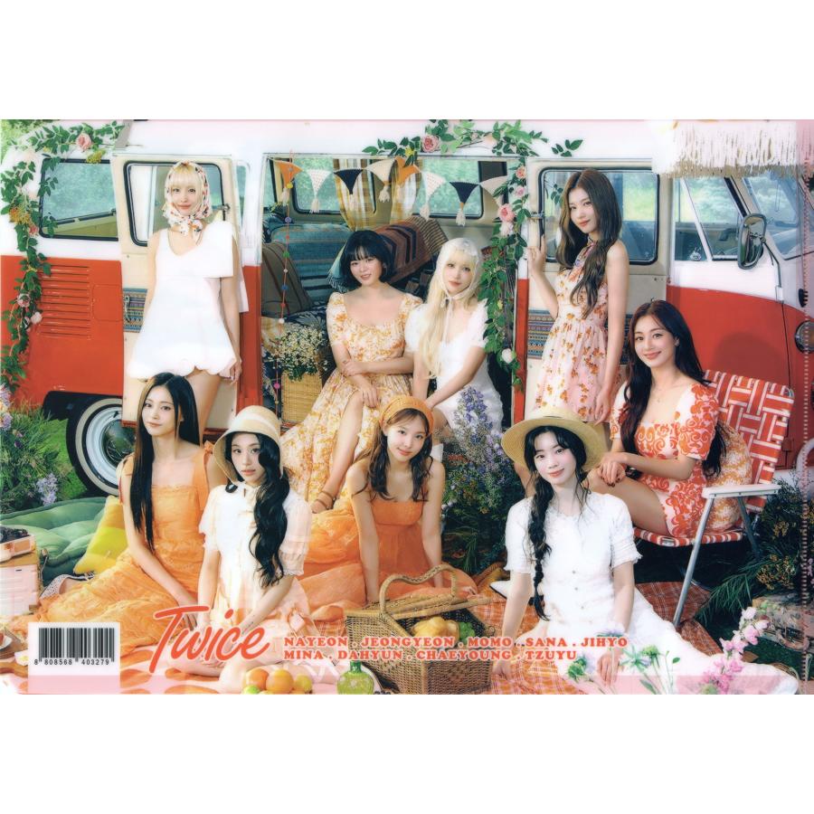 TWICE トゥワイス グッズ クリアファイル A4サイズ | 