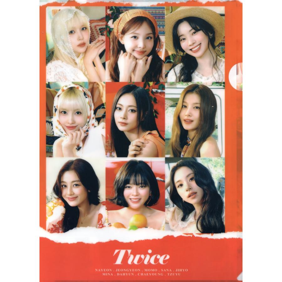 TWICE トゥワイス グッズ クリアファイル A4サイズ |  | 01
