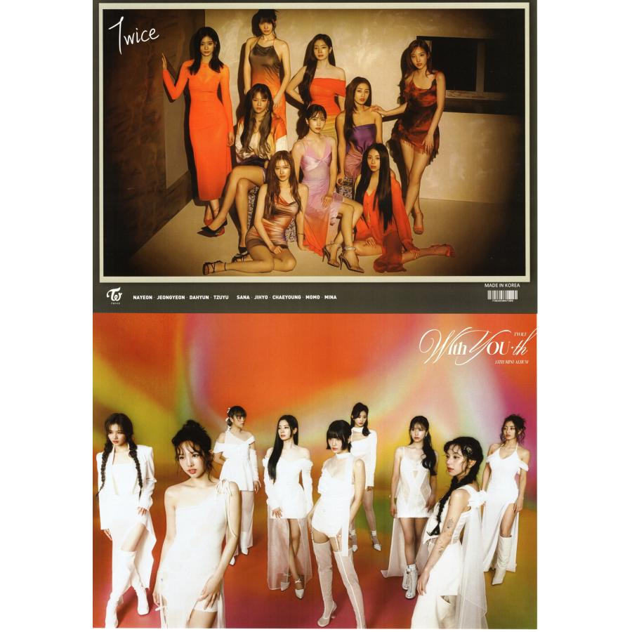 TWICE ポスター セット まとめ売り TWICE グッズ ポスター 10枚セット A4サイズ 10P K-POP : スター