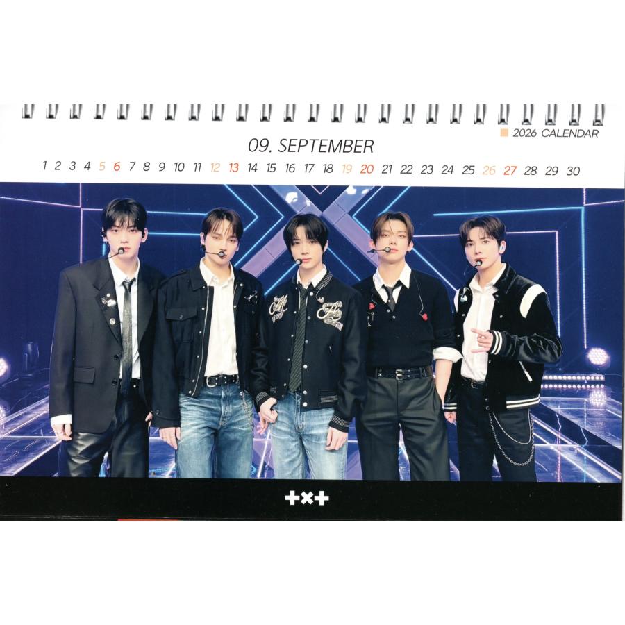 TXT グッズ 卓上 カレンダー (写真集 カレンダー) 2026~2027年