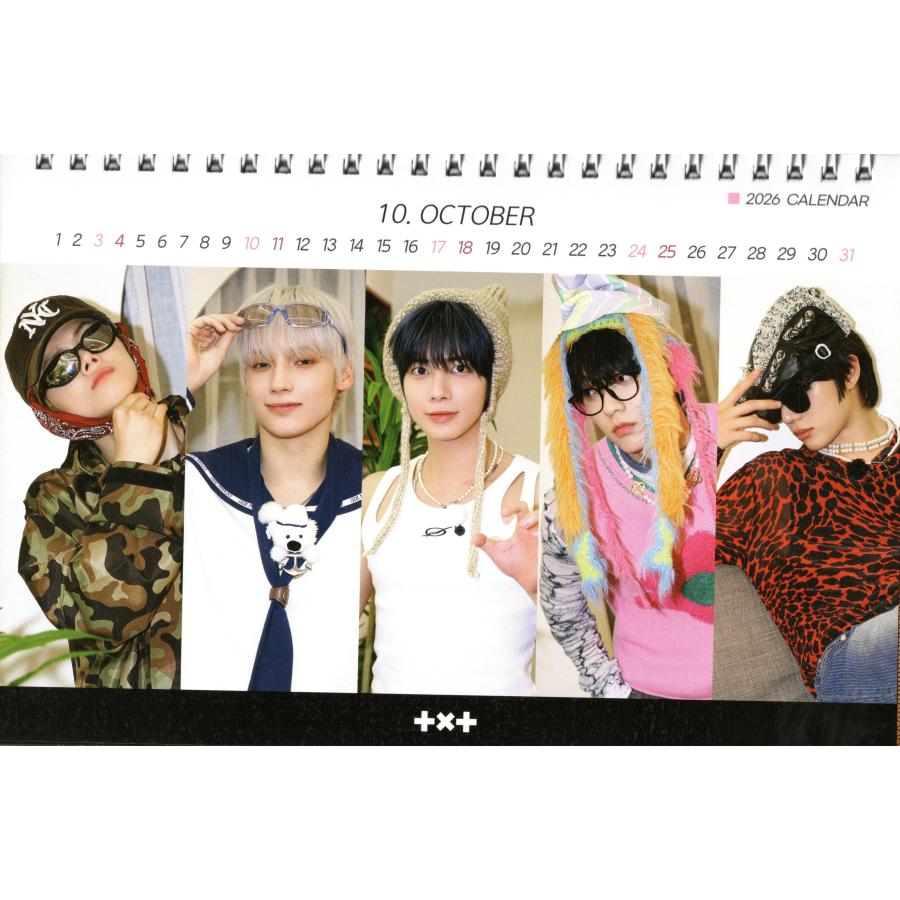 TXT グッズ 卓上 カレンダー (写真集 カレンダー) 2026~2027年