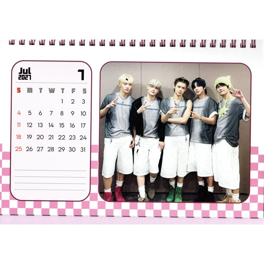 TXT グッズ 卓上 カレンダー (写真集 カレンダー) 2026~2027年 (2年分