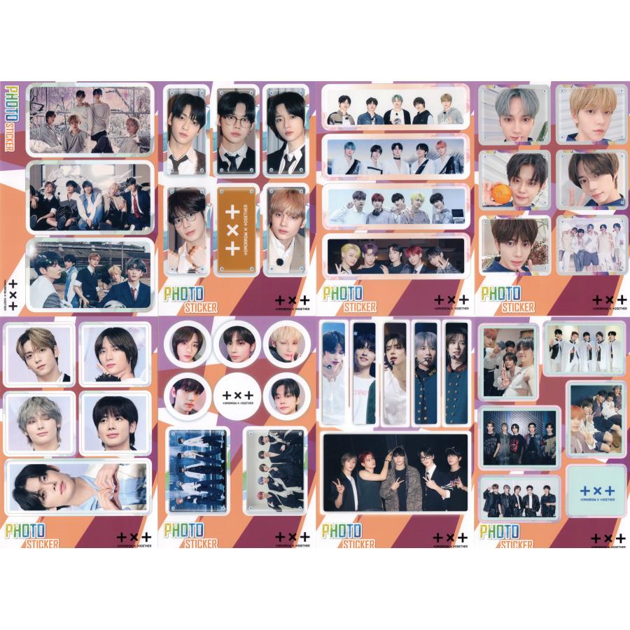 TXT グッズ ステッカーセット 87枚入 フォトステッカー/シールセット +