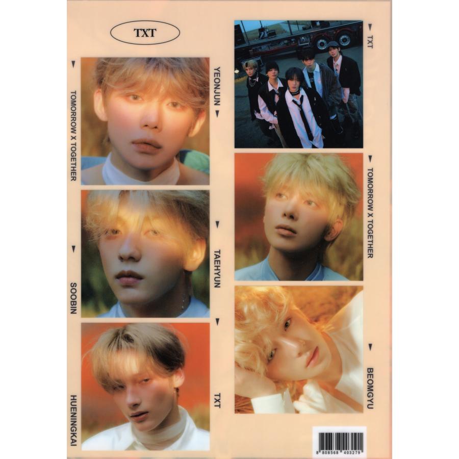 TXT グッズ クリアファイル A4サイズ K-POP |  | 01