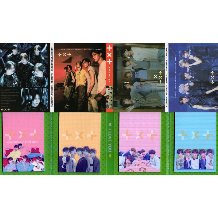 TXT グッズ メモ帳 80枚セット 写真入り メモパッド K-POP : スター