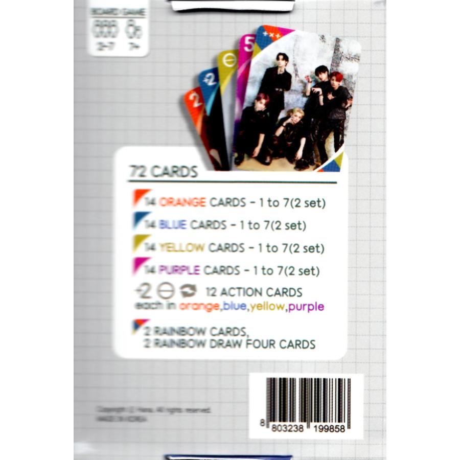 TXT トゥモローバイトゥゲザー グッズ ウノ カードゲーム K-POP