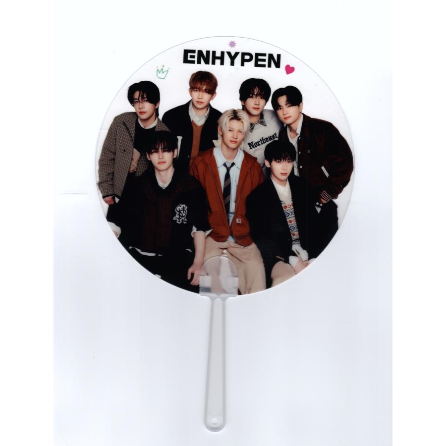 ENHYPEN グッズセット（トレカ、うちわ、ペンライト、ぬいぐるみなど） ENHYPEN エンハイフン クリアうちわ ライブ コンサート 応援 グッズ
