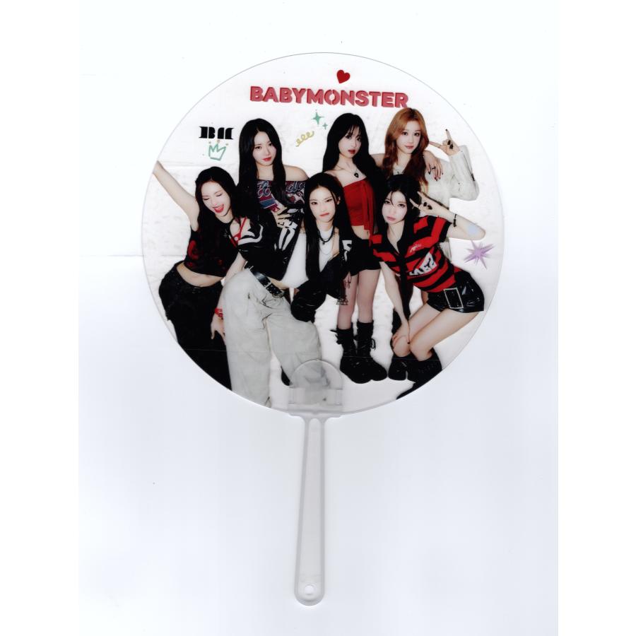 BABYMONSTER ベイビーモンスター クリアうちわ 26.5cm×17.5cm ライブ