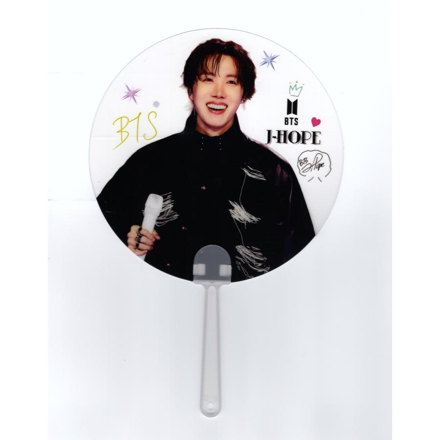 BTS JーHOPE うちわフラッグセット BTS ジェイホープ J-HOPE グッズ クリアうちわ ライブ コンサート 応援