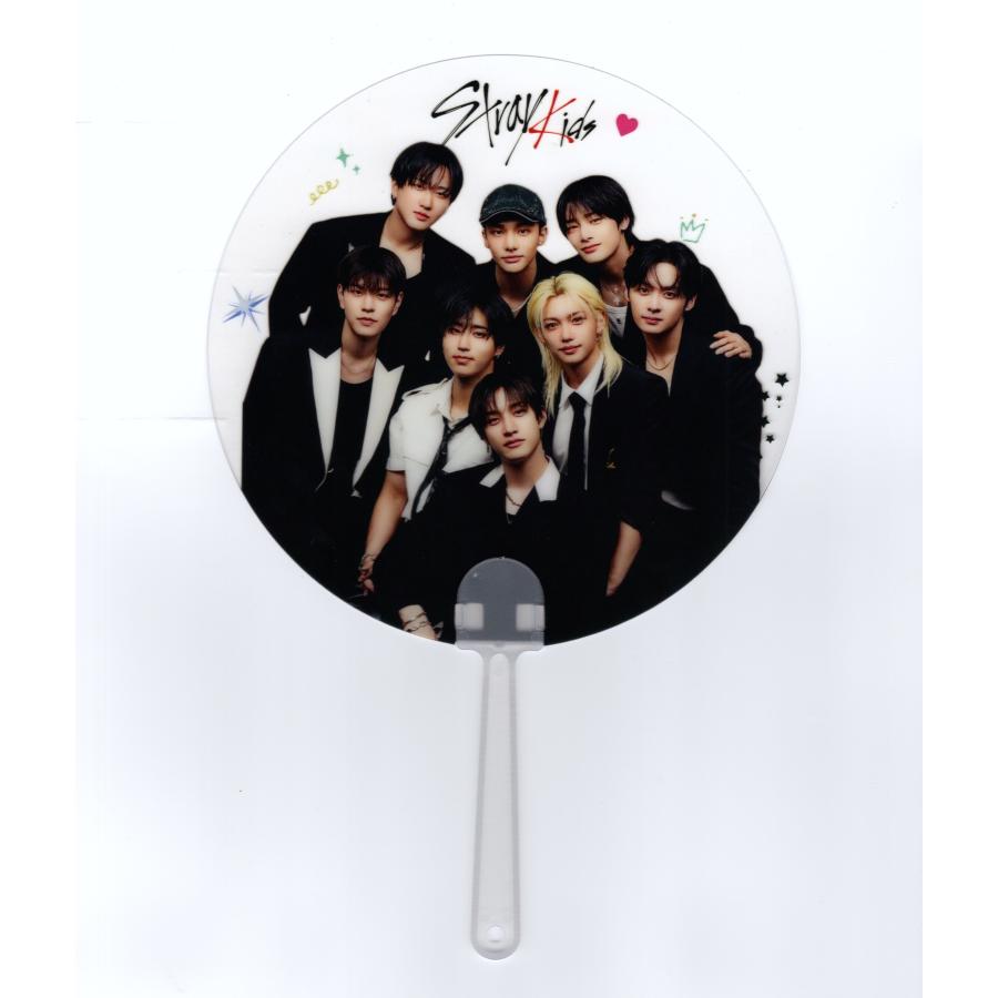 stray kids ストレイキッズ クリアうちわ ライブ コンサート 応援グッズ 26.5cm×17.5cm イメージピケット 推し活 | 