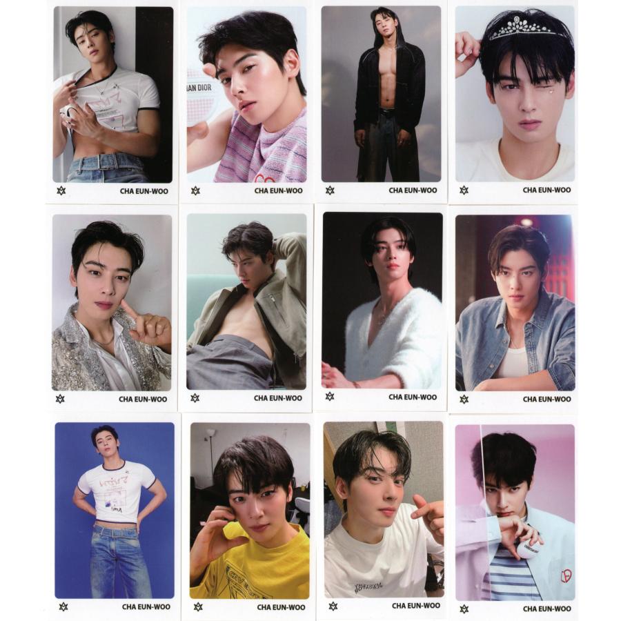 チャウヌ グッズ フォトメッセージカード 56枚 トレカ カード ミニ