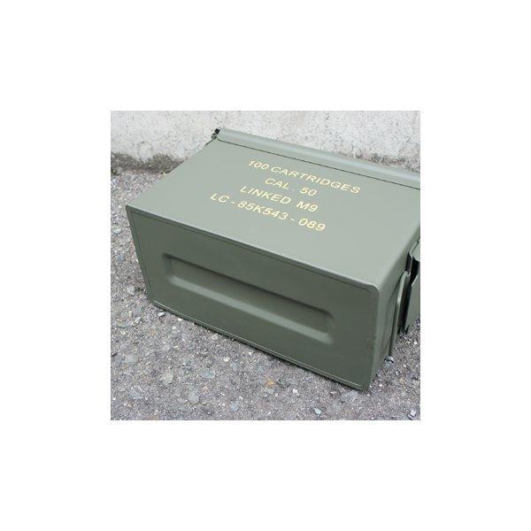 アメリカ軍 アンモボックス 弾薬入れ箱 ミディアム スチール 米軍 レプリカ ミリタリーウェア ミリタリーグッズ 軍モノ