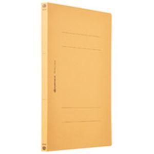 フラットファイル/紙バインダー 〔A4/2穴 120冊入り〕 タテ型 イエロー(黄) D017J-12YL