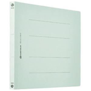 フラットファイル/紙バインダー 〔A4/2穴 360冊入り〕 ヨコ型 ブルー(青) D018J-36BL