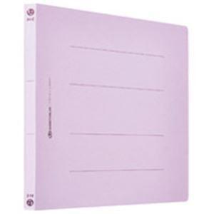 フラットファイル/紙バインダー 〔A4/2穴 360冊入り〕 ヨコ型 パープル(紫) D018J-36VL