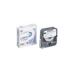 （まとめ）マックス レタツインテープ LM-TP305W 白 5mm×8m 〔×7セット〕