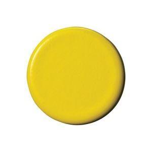（まとめ）ジョインテックス 強力カラーマグネット 塗装25mm 黄 B273J-Y 10個 〔×5セット〕