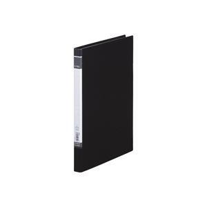 （まとめ）キングジム 貼り表紙ZファイルBF 568BF A4S 黒〔×20セット〕