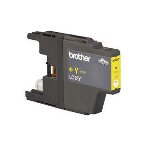 (業務用3セット) brother ブラザー工業 インクカートリッジ 純正 〔LC12Y〕 イエロー(黄)