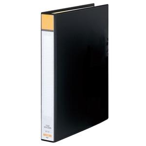 （まとめ）テージー トップホルダー T-445 A4S 50P 黒〔×2セット〕