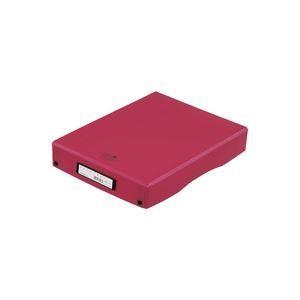 （まとめ）LIHITLAB AQUA DROPs デスクトレー トレイ A-5040-3赤〔×10セット〕