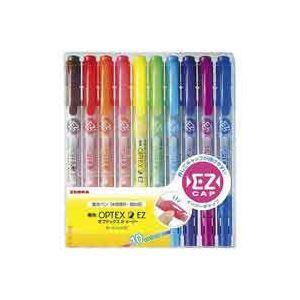 (業務用5セット) ZEBRA ゼブラ 蛍光マーカー/蛍光オプテックス2 〔10色セット〕 詰め替えタイプ EZ WKT11-10C