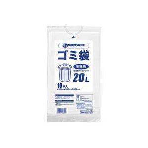 （まとめ）ジョインテックス ゴミ袋 LDD 半透明 20L 10枚 N209J-20〔×50セット〕