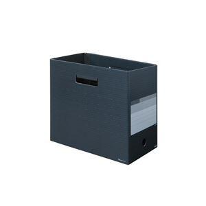 （まとめ）プラス ボックスファイルワイド FL-024BF A4 CHG〔×10セット〕