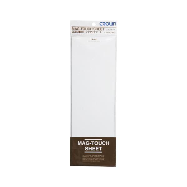 （まとめ） マグタッチシート ツヤ無しタイプ CR-MG350-W 白 1枚入 〔×30セット〕