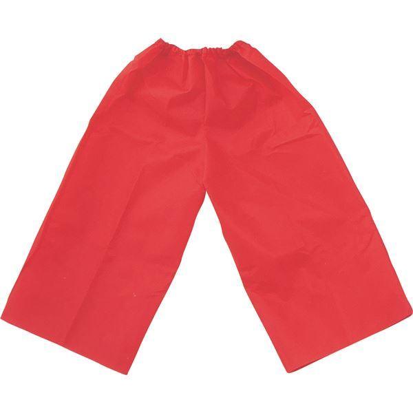 (まとめ)アーテック 衣装ベース 〔J ズボン〕 不織布 レッド(赤) 〔×30セット〕