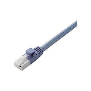 （まとめ） エレコム Cat6対応ツメ折れ防止LANケーブル ブルー 10m LD-GPT／BU10／RS 1本 〔×5セット〕