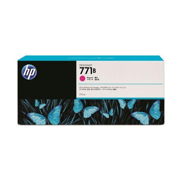 （まとめ） HP771B インクカートリッジ マゼンタ 775ml 顔料系 B6Y01A 1個 〔×3セット〕