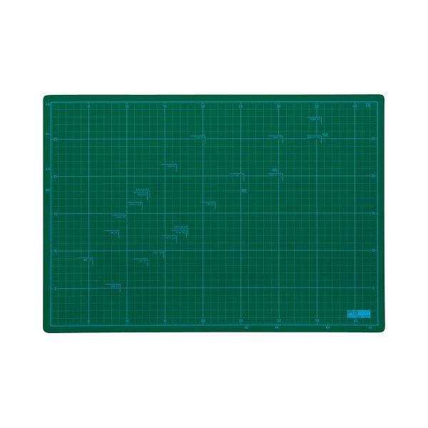 （まとめ） TANOSEE カッターマット A3 320×450mm 1枚 〔×4セット〕