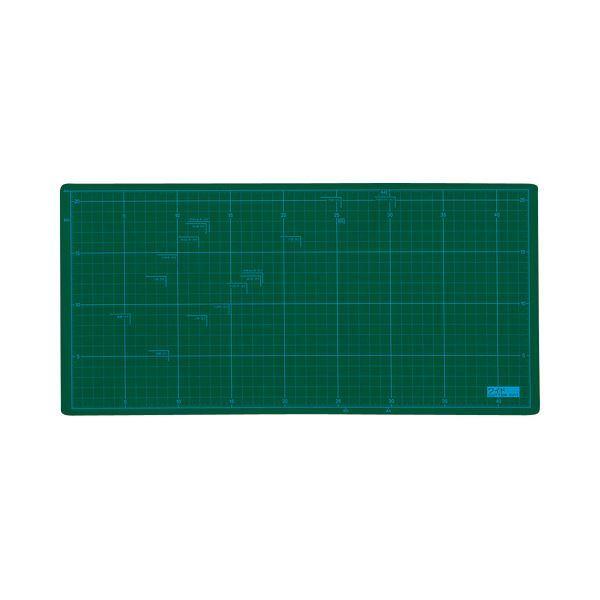 （まとめ） TANOSEE カッターマット A4ワイド 225×450mm 1枚 〔×5セット〕