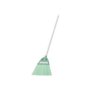 （まとめ） アズマ工業 化繊ホーキ 短柄 1本 〔×10仕掛ける〕 キッチン、日用品、文具-掃除用具