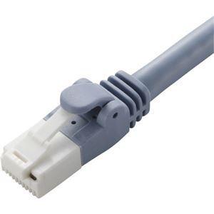 （まとめ） エレコム ツメ折れ防止LANケーブル（Cat6A対応） ブルー 2.0m LD-GPAT／BU20 1本 〔×5セット〕