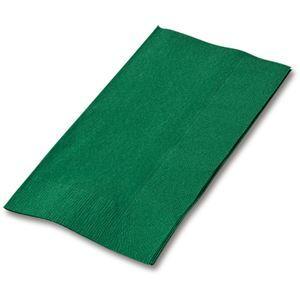 (まとめ) カラーナプキン 2PLY 8つ折 イタリアグリーン 2PLU-28C-G 1パック(50枚) 〔×10セット〕の画像