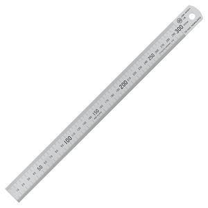 (まとめ) コクヨ ステンレス直定規 C型 JIS1級 30cm TZ-1343 1個 〔×5セット〕