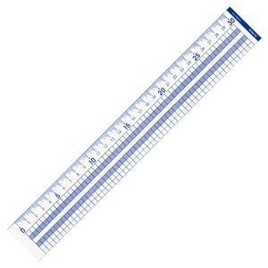 （まとめ） コクヨ 方眼直線定規 30cm CL-RG30 1個 〔×20セット〕