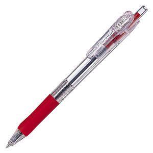 (まとめ) ゼブラ 油性ボールペン タプリクリップ 0.5mm 赤 BNS5-R 1本 〔×60セット〕