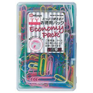 （まとめ） ミツヤ カラーゼム 大 28mm 7色アソート TY-25 1箱（約360本） 〔×10セット〕