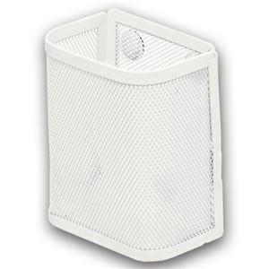 (まとめ) リヒトラブ マグネットポケット ペンスタンド 白 A-7390-0 1個 〔×10セット〕