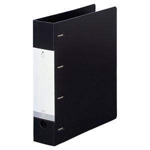 (まとめ) リヒトラブ お願いごと D型輪っか整理保存用具 A4タテ 4穴 500枚受け入れる 背幅64粍 黒 G1280-24 1冊 〔×10仕掛ける〕 文具、ステーショナリー-キッチン、日用品、文具-ファイル、ケース
