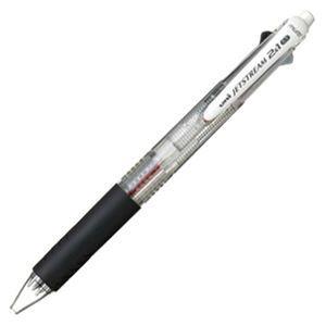 （まとめ） 三菱鉛筆 多機能ペン ジェットストリーム2＆1 0.7mm （軸色：透明） MSXE350007.T 1本 〔×10セット〕