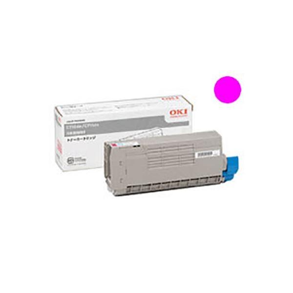 〔純正品〕 OKI 沖データ トナーカートリッジ 〔TNR-C4GM1 M マゼンタ〕
